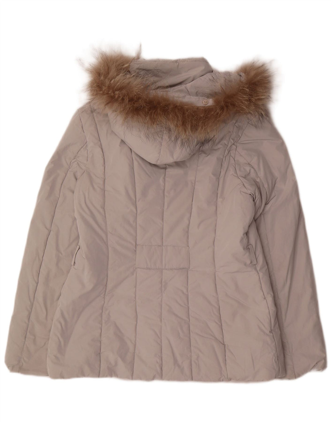 Giacca imbottita con cappuccio da donna Sergio Tacchini US 14 XL poliestere grigio