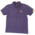 Polo da uomo Replay Large in cotone blu navy