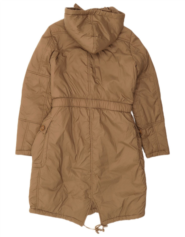 Giacca Parka oversize con cappuccio da donna Replay UK 10 Small Marrone Poliammide