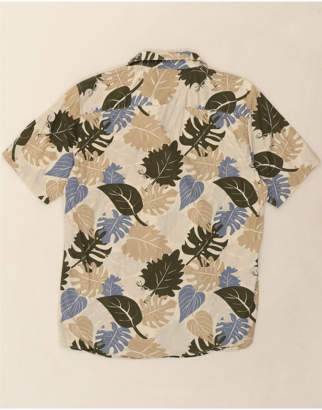 ONLY & SONS Mens Slim Short Sleeve Shirt XL Beige Vintage Only & Sons and Second-Hand Only & Sons from Messina Hembry 