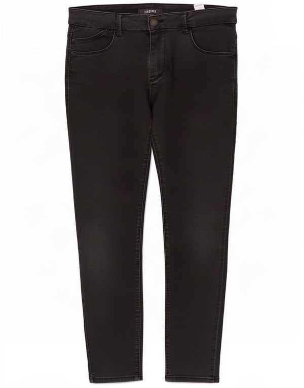 Jeans skinny da donna Marks & Spencer UK 14 Large W32 L26 Cotone nero
