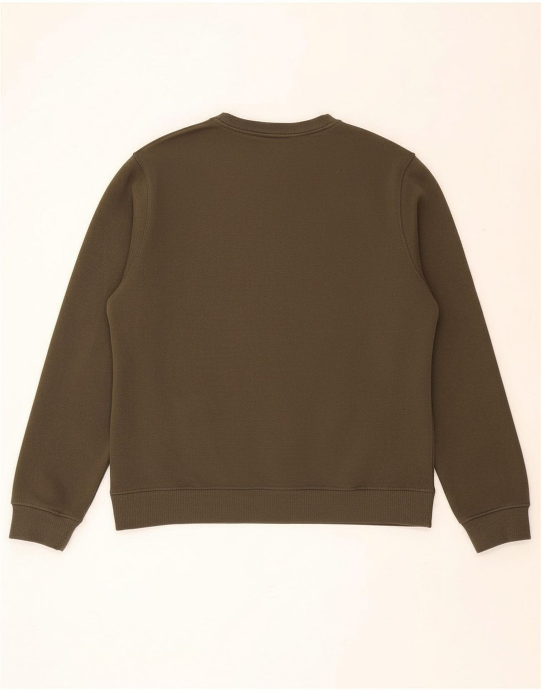 EDDIE BAUER Mens Sweatshirt Jumper XL Khaki Cotton