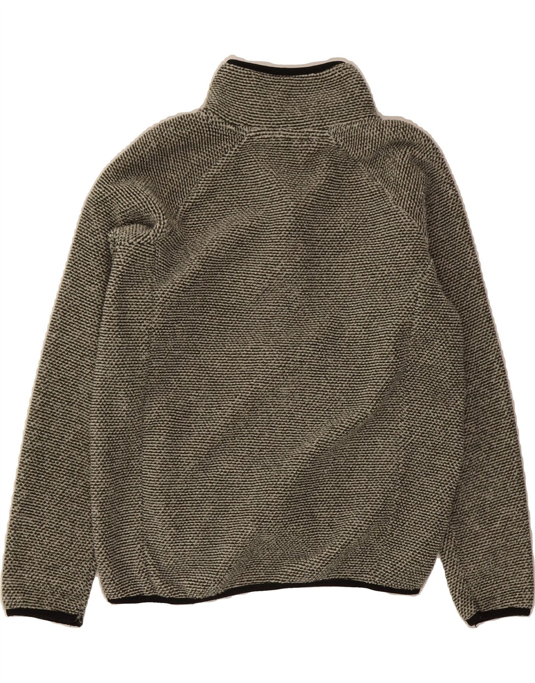 TRESPASS Boys Fleece Jacket 11-12 Years Grey Flecked Polyester Vintage Trespass and Second-Hand Trespass from Messina Hembry 