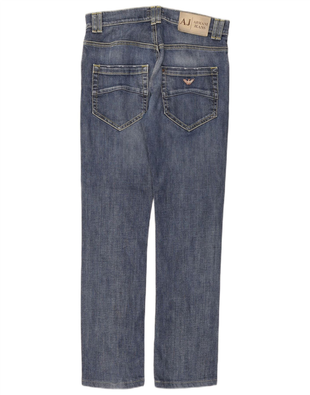 Jeans slim da donna Armani W26 L29 cotone blu