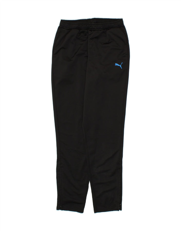 PUMA Boys Tracksuit Trousers 13-14 Years Black Vintage Puma and Second-Hand Puma from Messina Hembry 