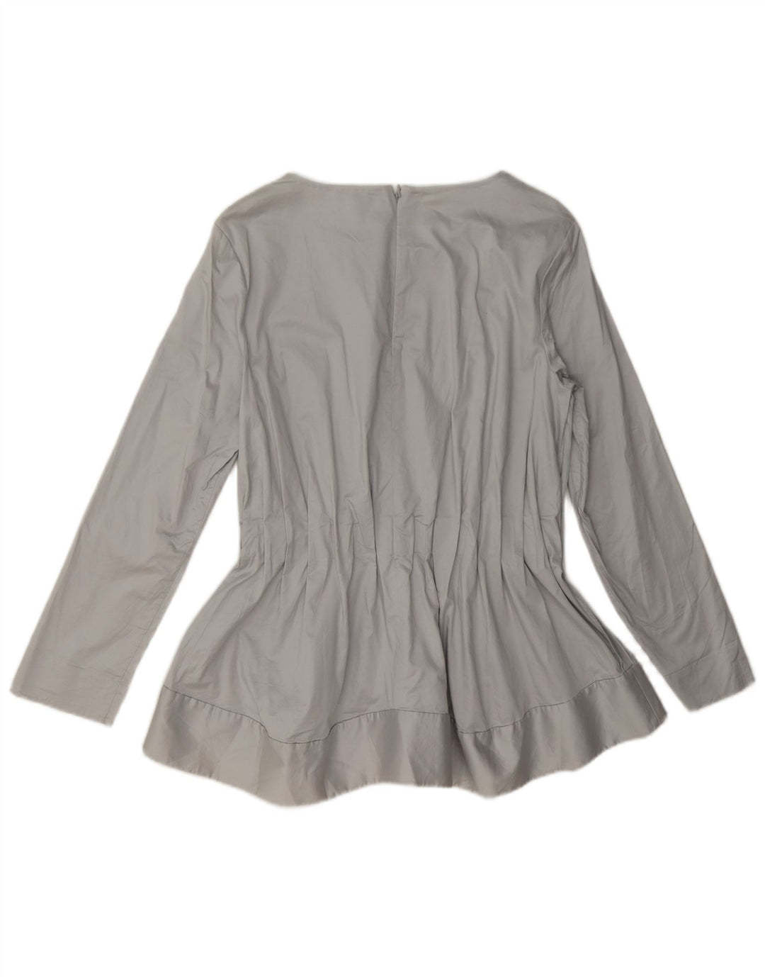 Camicetta a maniche lunghe da donna Cos Top EU 38 Cotone grigio medio
