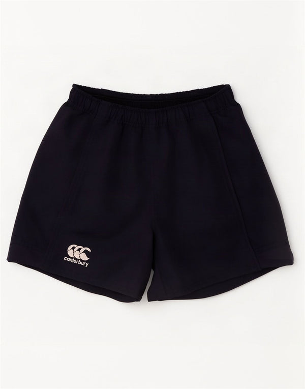 Pantaloncini sportivi da uomo Canterbury piccoli in poliestere blu navy