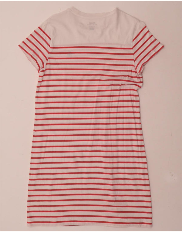Abito T-shirt da donna Polo Ralph Lauren UK 14 a righe bianche grandi