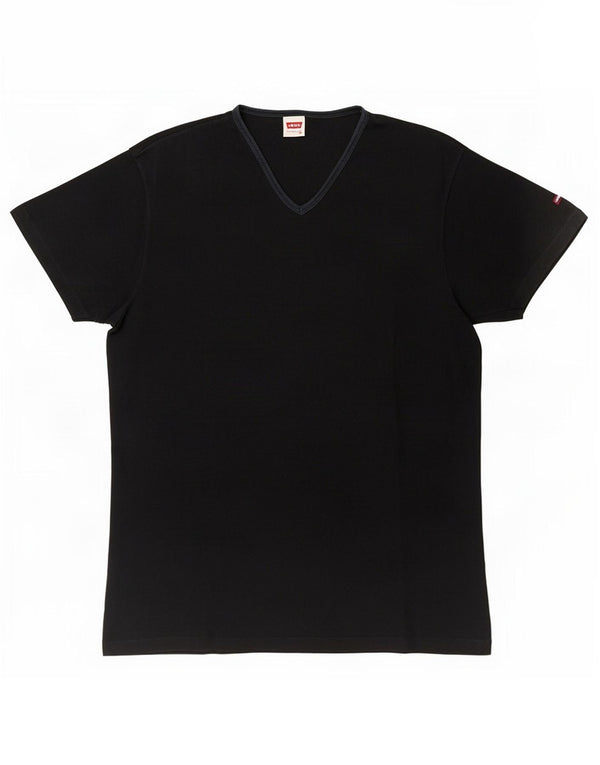 T-shirt da uomo Levi's Top in cotone nero medio