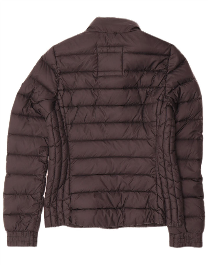 Giacca imbottita Hollister da donna UK 6 XS nylon nero