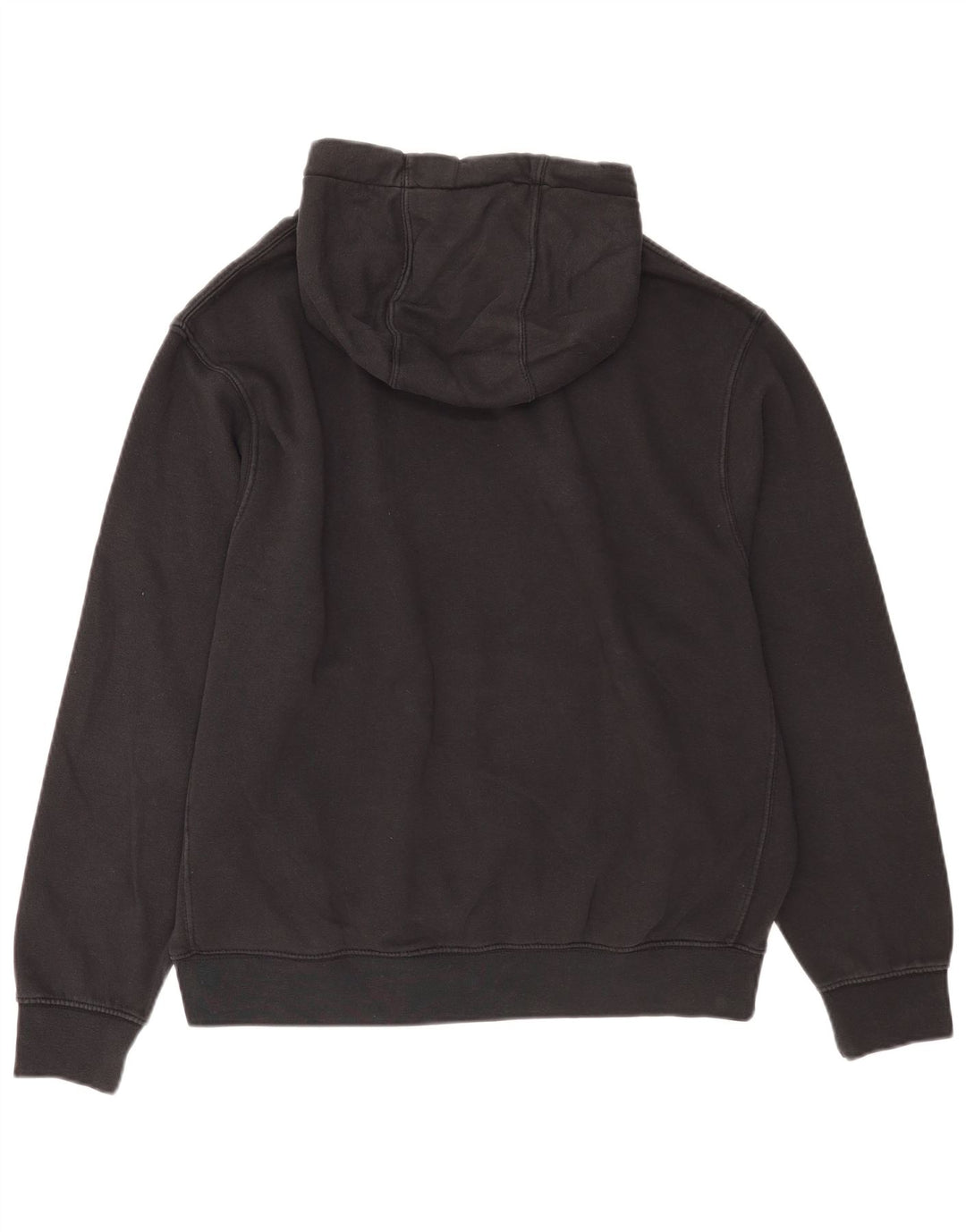 Felpa con cappuccio grafica Nike da uomo grande in cotone nero