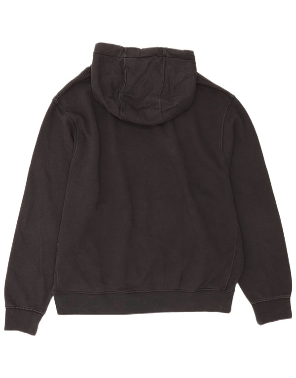 Felpa con cappuccio grafica Nike da uomo grande in cotone nero