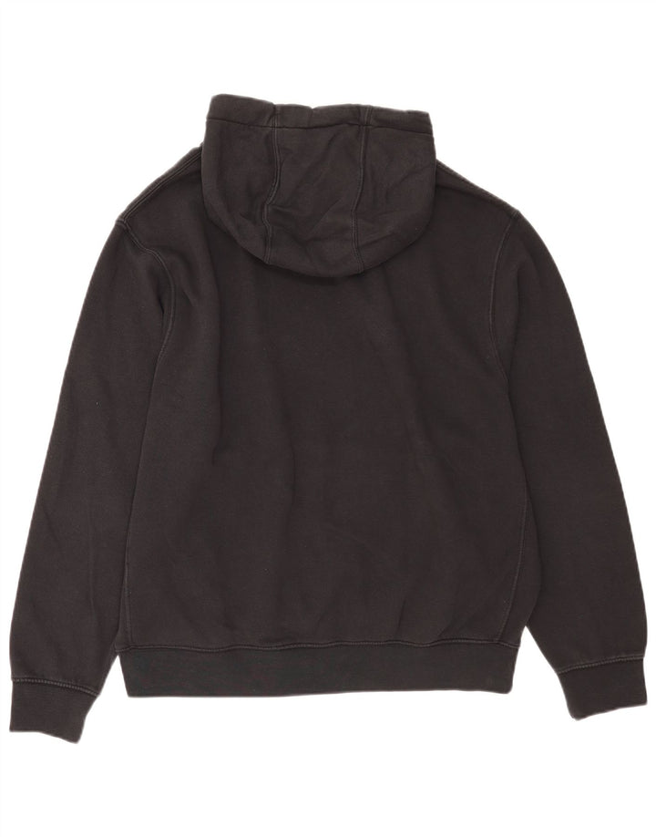 Felpa con cappuccio grafica Nike da uomo grande in cotone nero