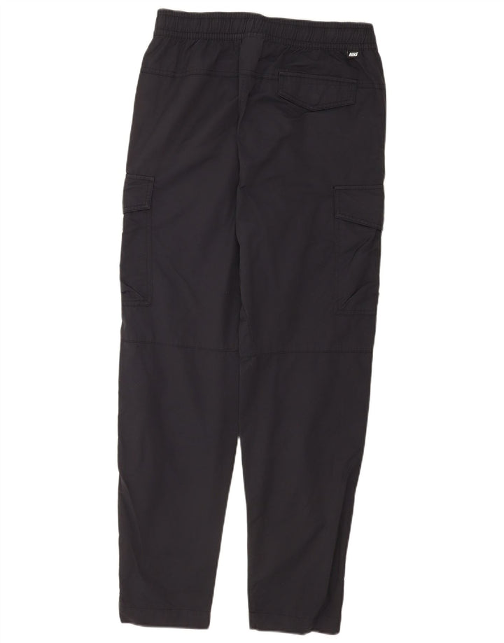 Pantaloni cargo dritti Nike da uomo medi W30 L29 cotone nero