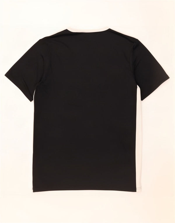 T-shirt Adidas Aeroready da uomo, grande, in poliestere color block nero