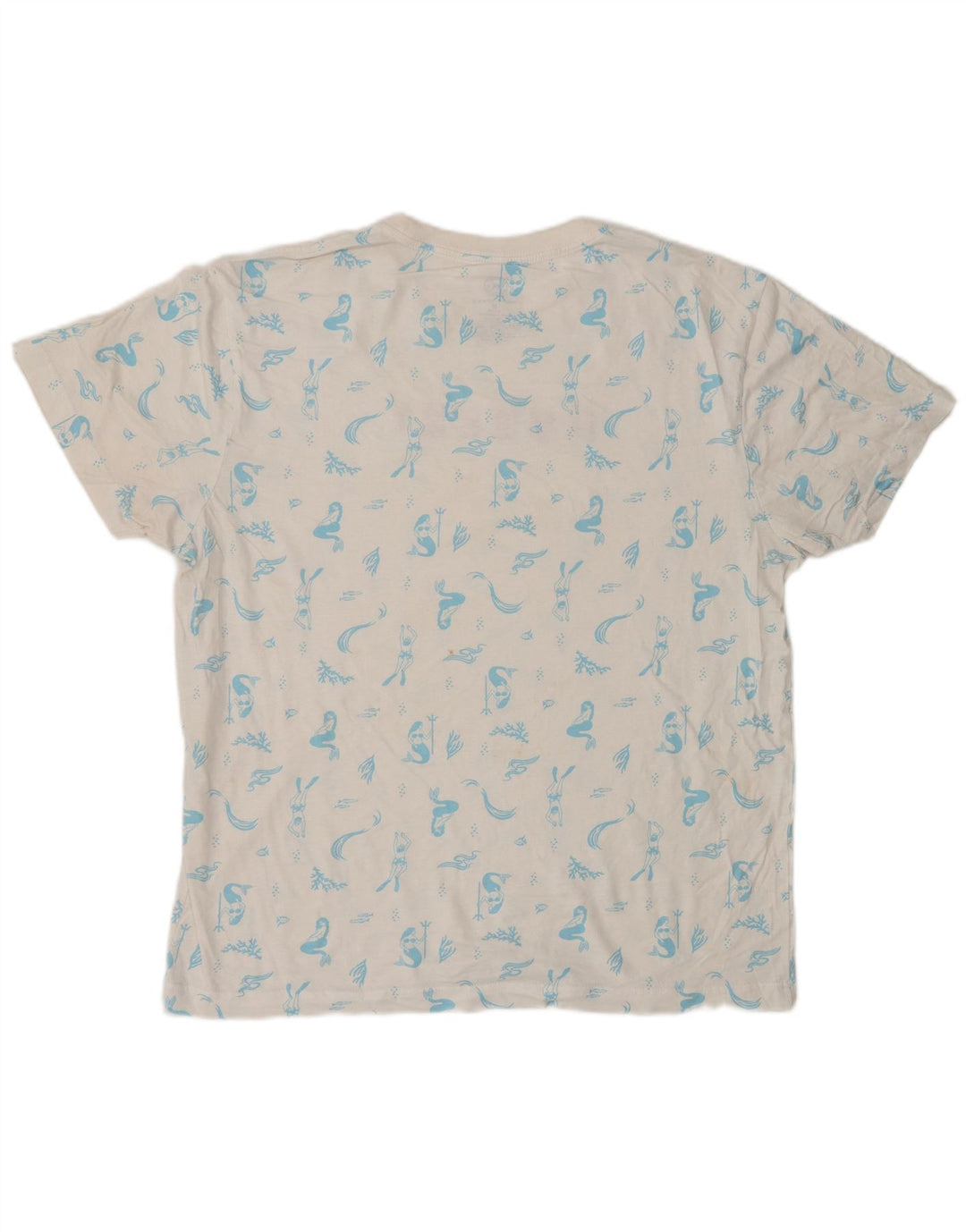 T-shirt grafica da uomo HURLEY Top in cotone bianco medio