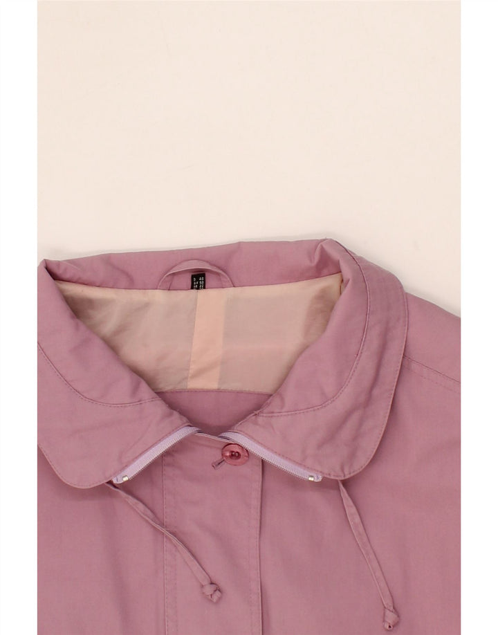 VINTAGE Womens Raincoat UK 22 3XL Purple Polyester Vintage Vintage and Second-Hand Vintage from Messina Hembry 