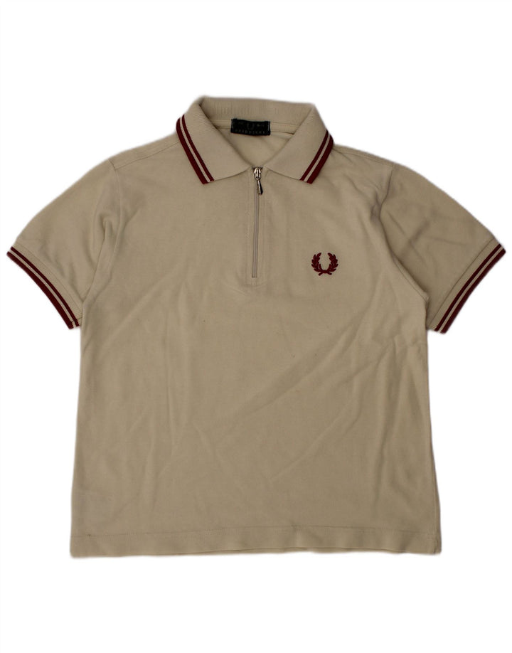 Polo Fred Perry da bambino 5-6 anni in cotone giallo