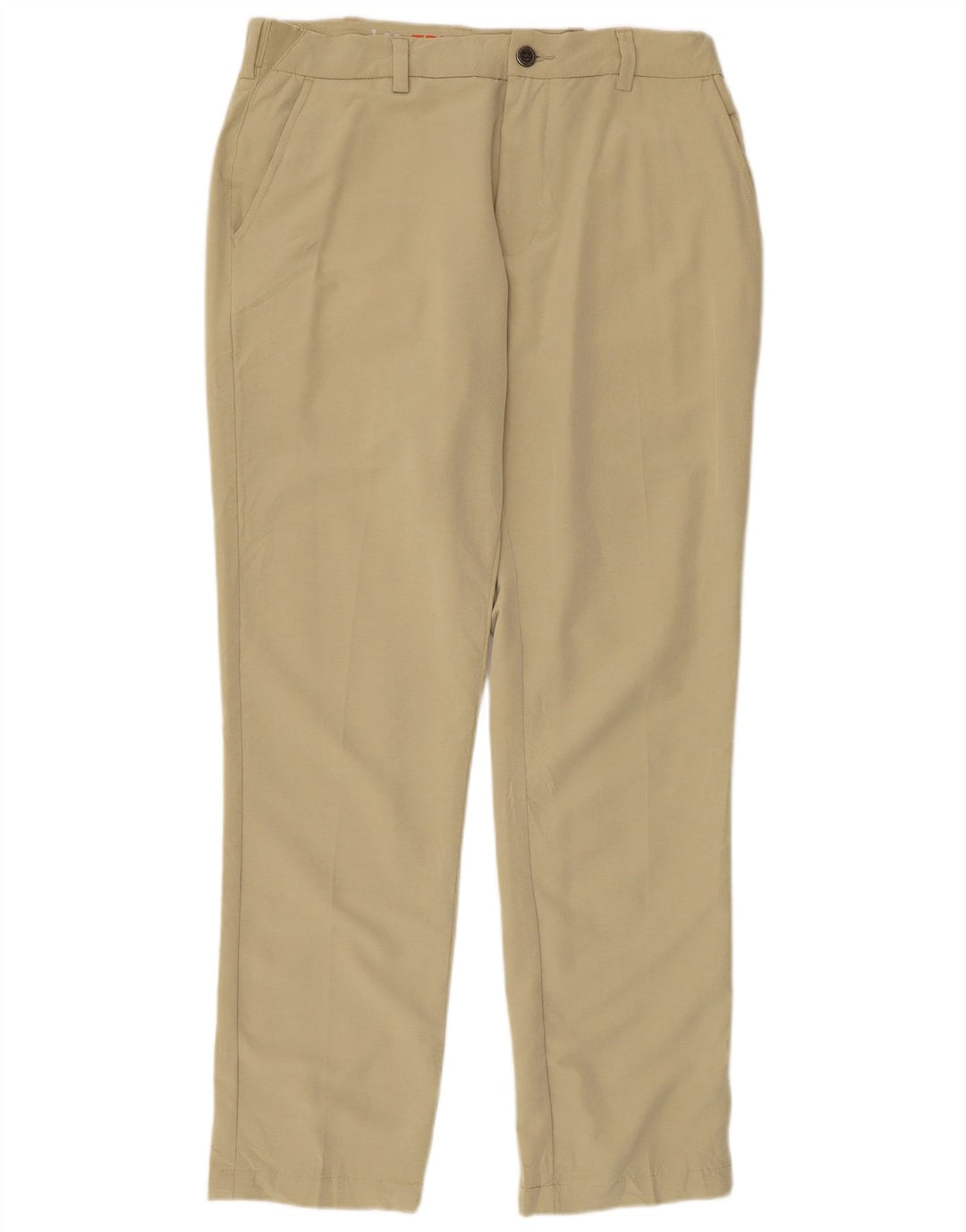 Pantaloni chino dritti affusolati da uomo Lee W34 L32 poliestere beige