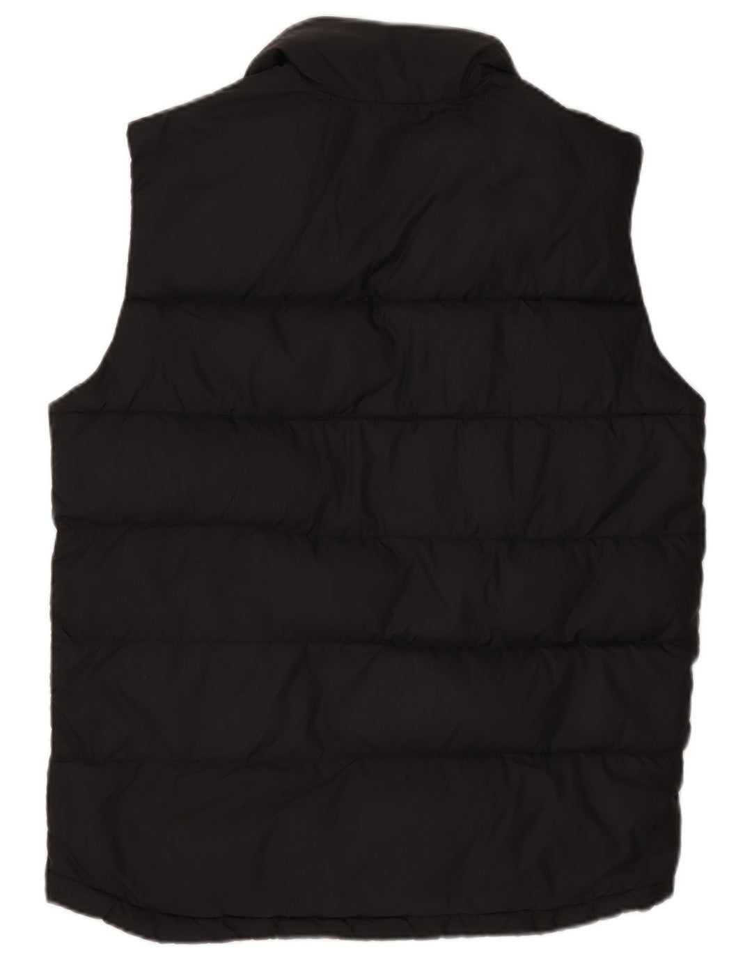 TOMMY HILFIGER Gilet imbottito da uomo UK 40 Large Nero Nylon