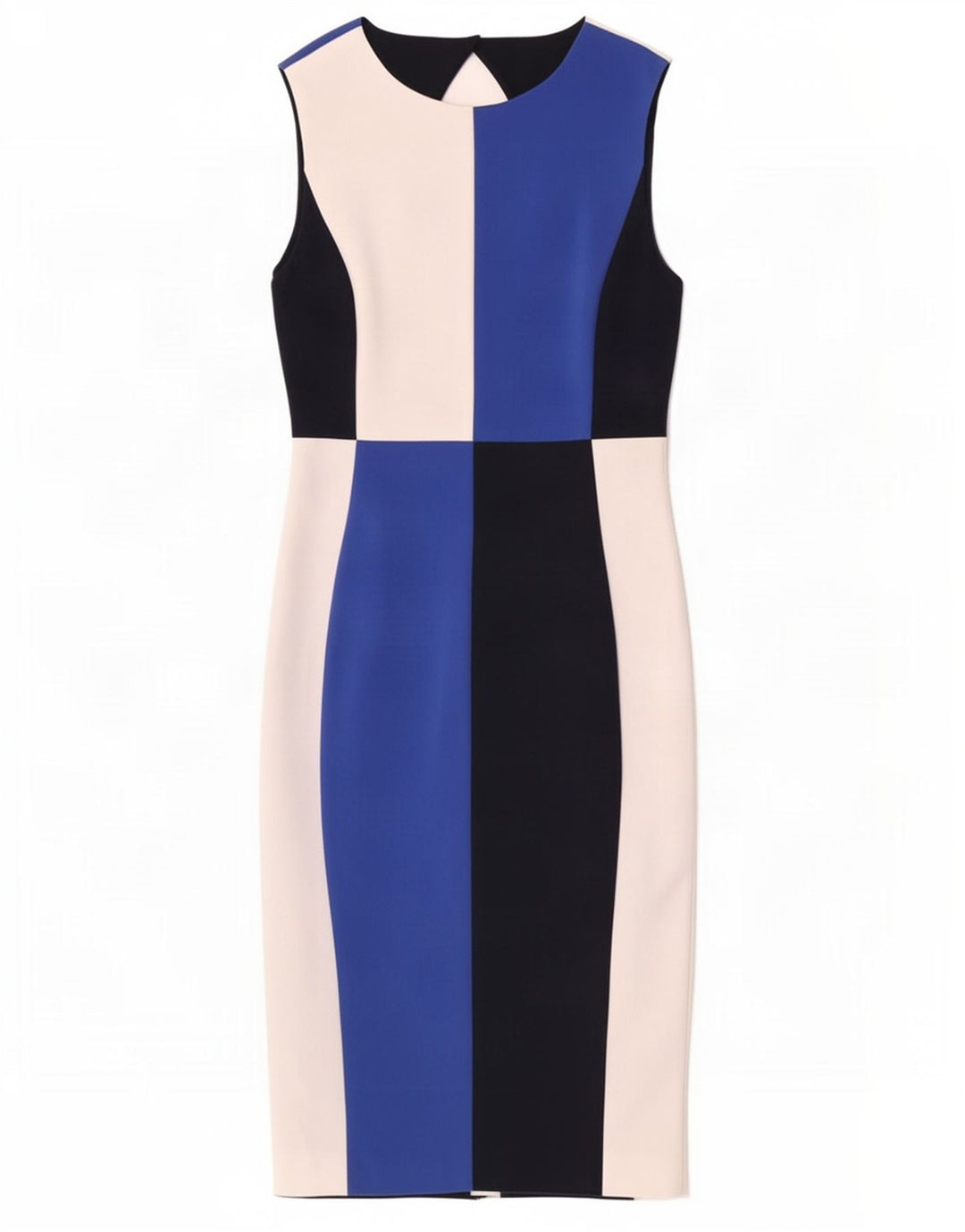 Abito tubino da donna Marks & Spencer UK 8 piccolo multicolore colorblock