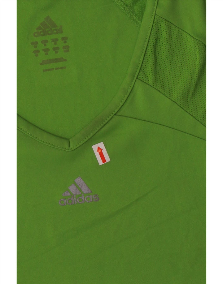 Canotta Adidas da donna UK 14 verde medio