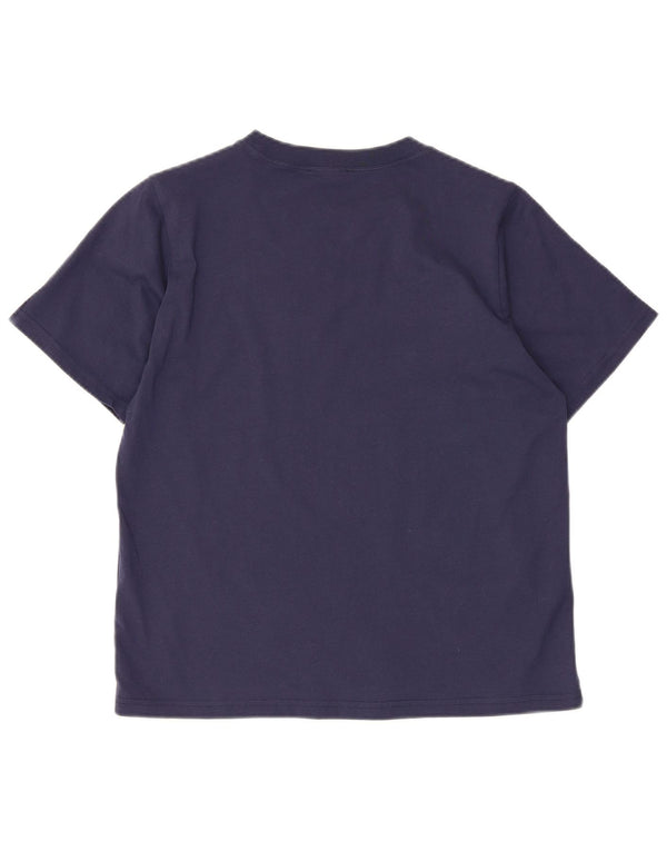 T-shirt da donna North Sails Top UK 10 Small in cotone blu navy