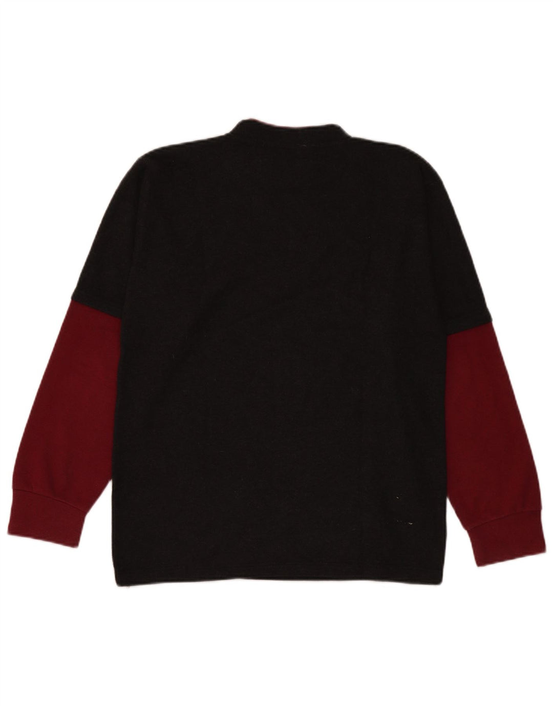 Maglione maglione girocollo con grafica da uomo Richmond blocco colore nero medio