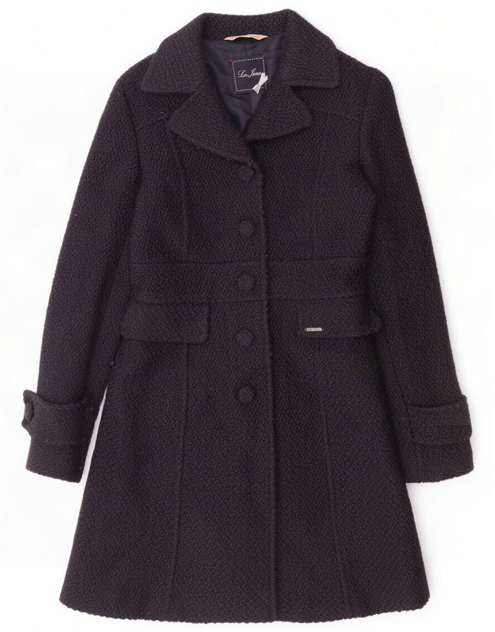 Cappotto da donna Liu Jo IT 40 Small Blu navy Lana