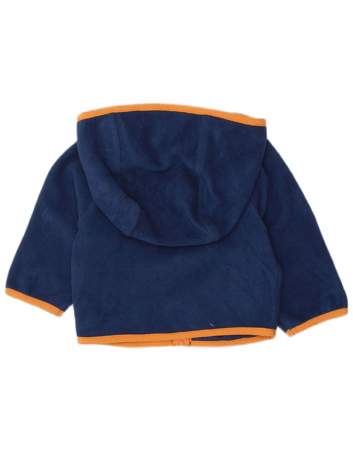 Giacca in pile con cappuccio COLUMBIA per neonati 3-6 mesi Blu navy Colourblock