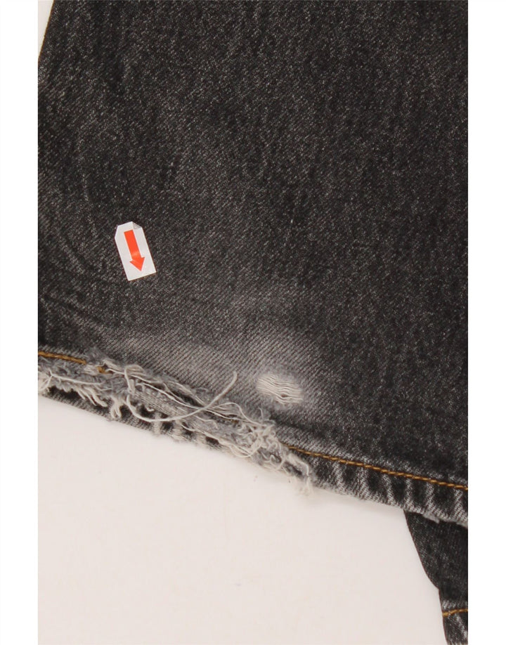 LEVI'S Jeans dritti da uomo 501 W32 L32 cotone nero