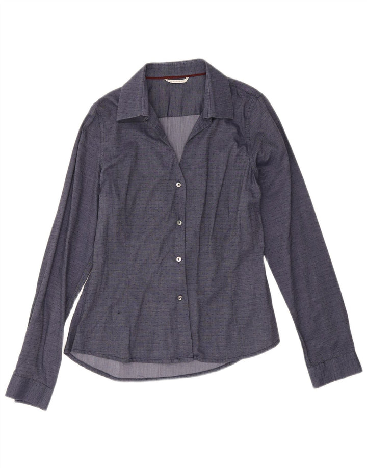 Camicia da donna Carrera UK 12 medio blu navy maculato