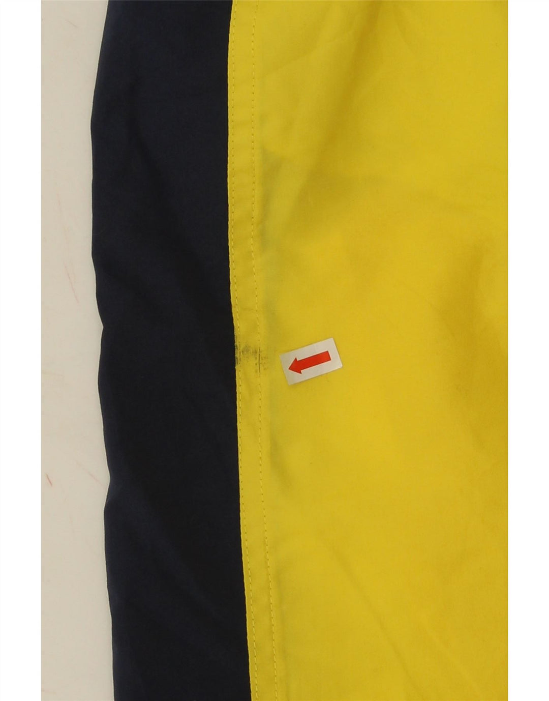 Pantaloncini da bagno grafici da uomo KAPPA grandi color giallo