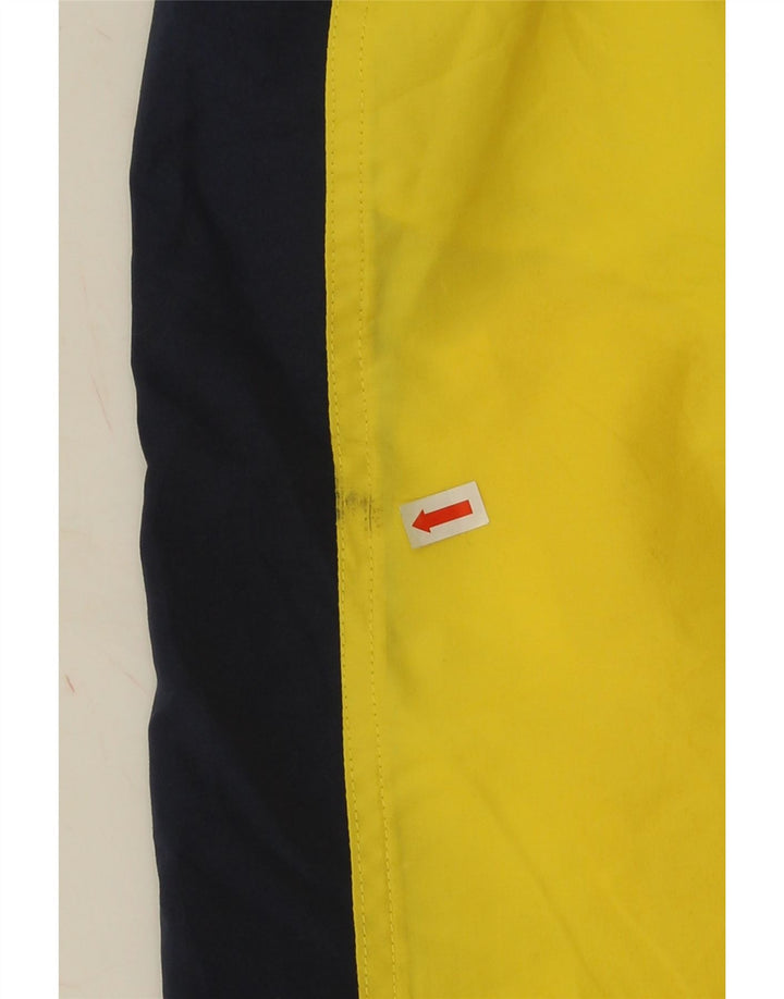 Pantaloncini da bagno grafici da uomo KAPPA grandi color giallo