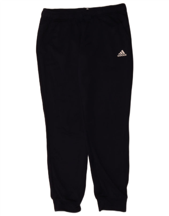 Pantaloni da tuta da donna Adidas Joggers UK 16 Large Blu Navy Sport