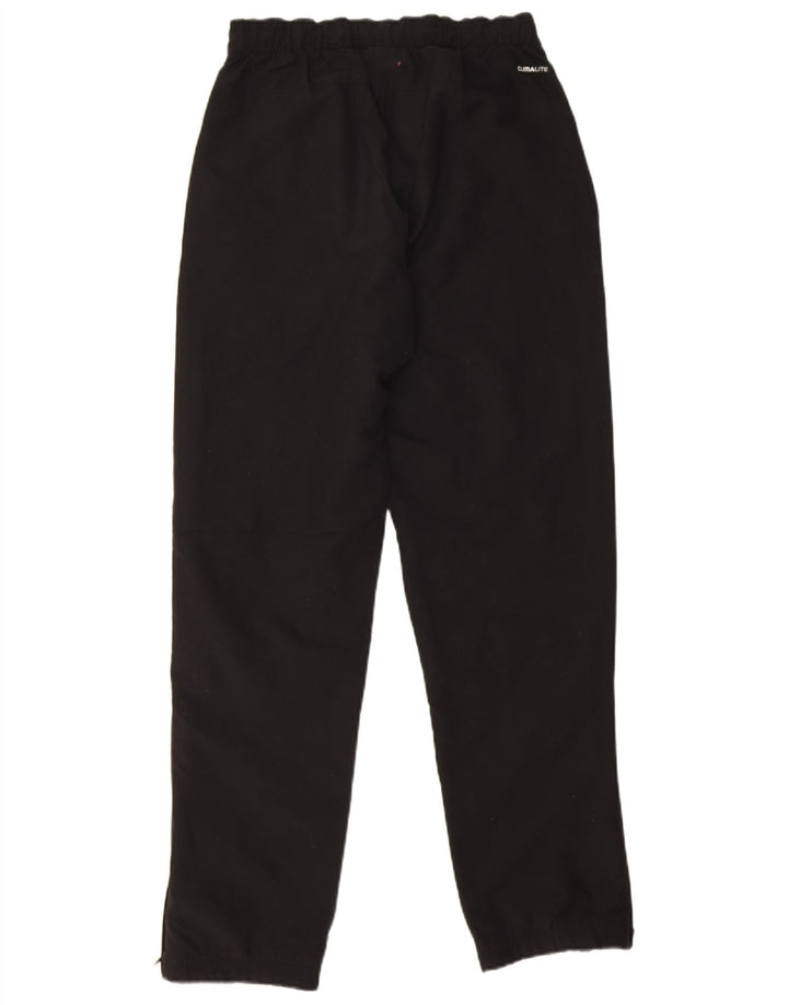 Pantaloni da tuta Adidas Climalite da uomo piccoli in poliestere nero