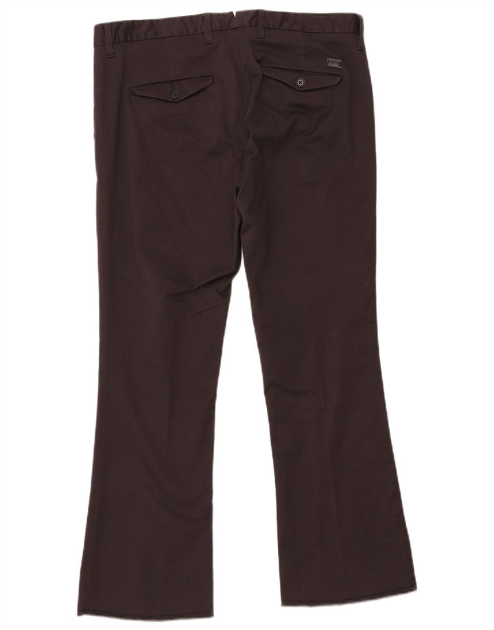Pantaloni chino bootcut da uomo Replay W29 L28 cotone nero