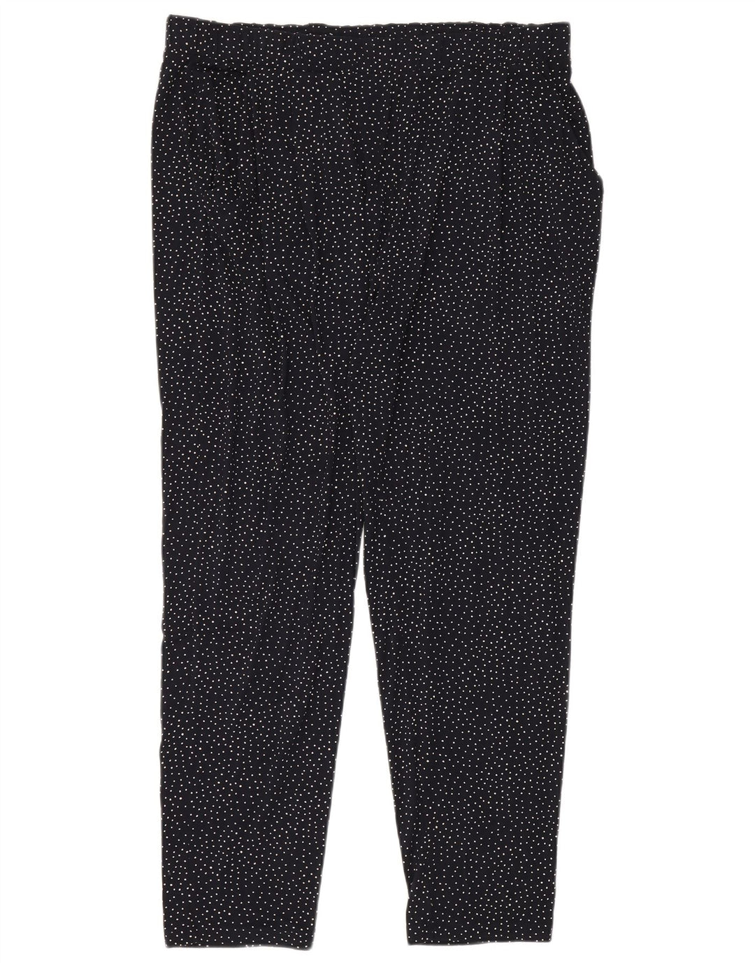 Leggings da donna Marks & Spencer UK 18 XL viscosa a pois blu navy