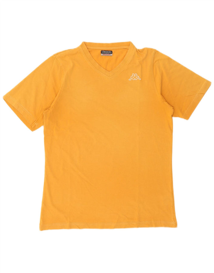T-shirt uomo Kappa Top in cotone giallo medio