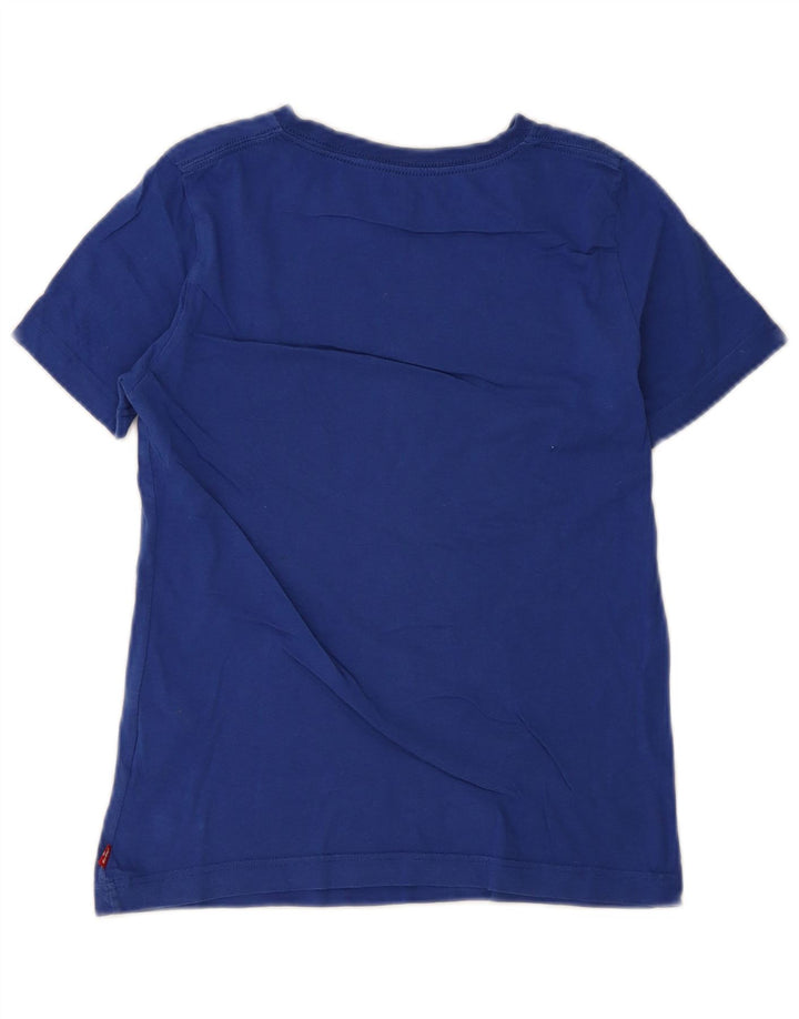 T-shirt grafica per ragazzi Levi's Top 11-12 anni in cotone blu
