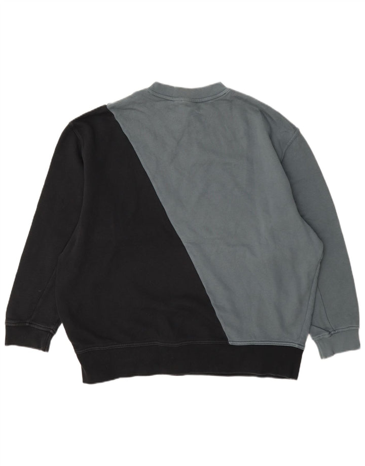 Felpa grafica da donna Adidas Jumper UK 10 Small Grey Colourblock