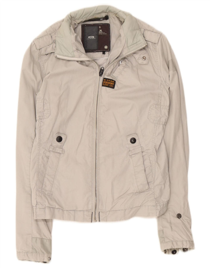 Giacca militare da donna G-Star UK 10 piccolo cotone grigio