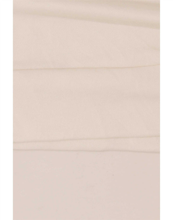Felpa da donna Adidas Climalite Jumper UK 12/14 Poliestere bianco medio