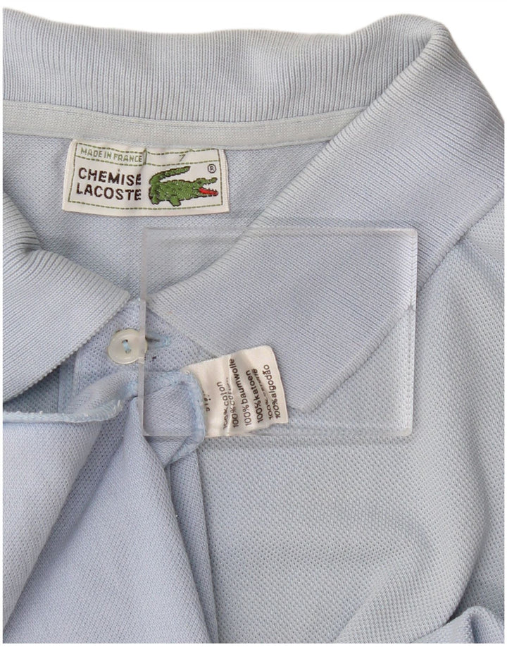 Polo da uomo LACOSTE taglia 7 2XL cotone blu