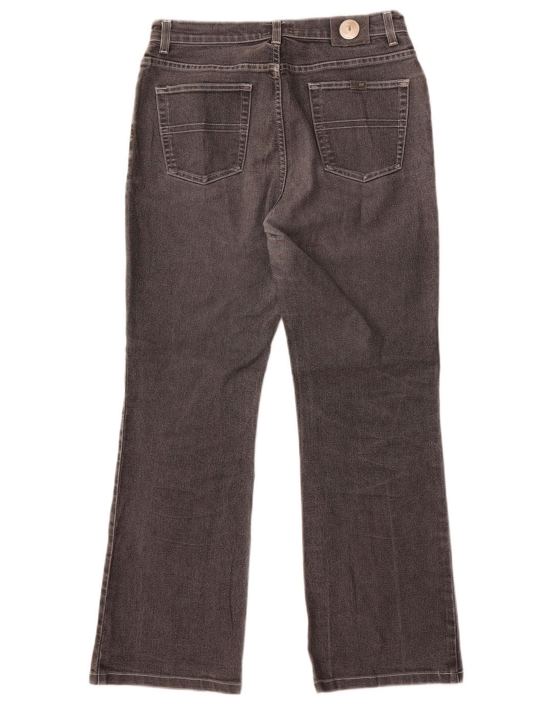 Jeans Trussardi Donna Bootcut W30 L29 Cotone Grigio