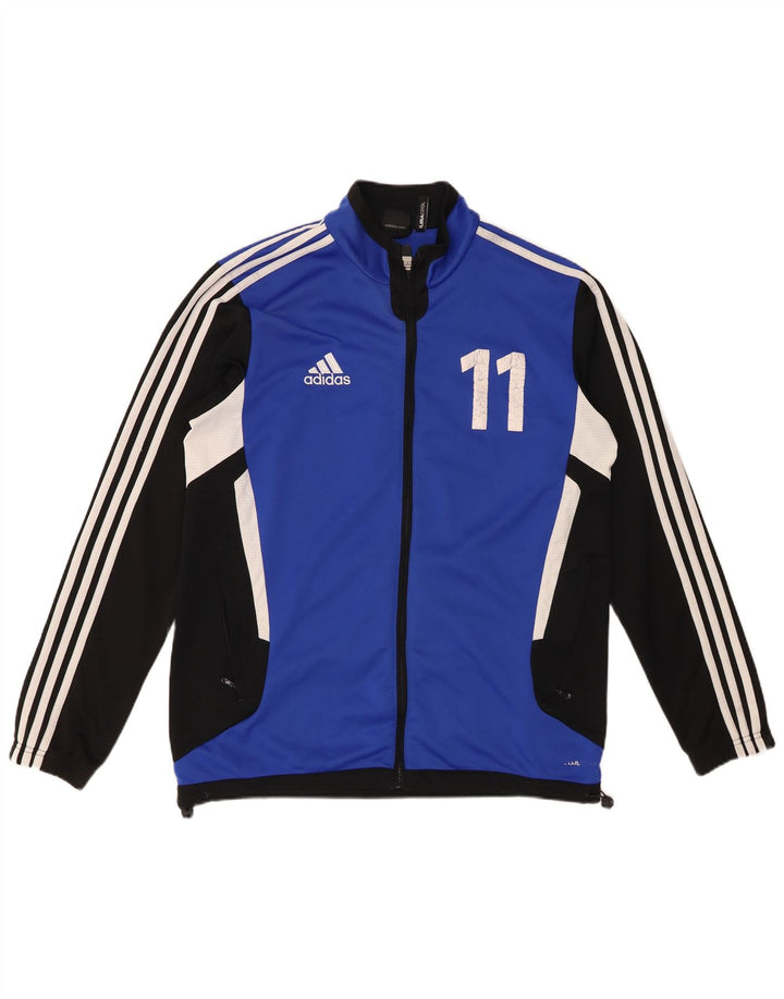 Giacca da tuta da uomo ADIDAS Climacool UK 38/40 Blu medio