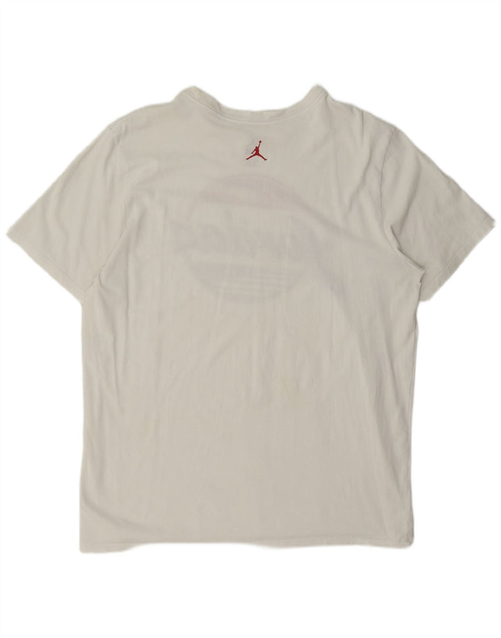 T-shirt grafica da uomo Jordan Top XL bianca
