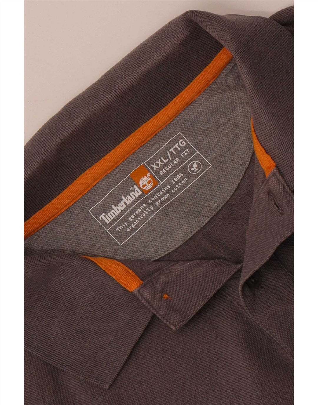 Polo Timberland da uomo vestibilità regolare 2XL cotone grigio