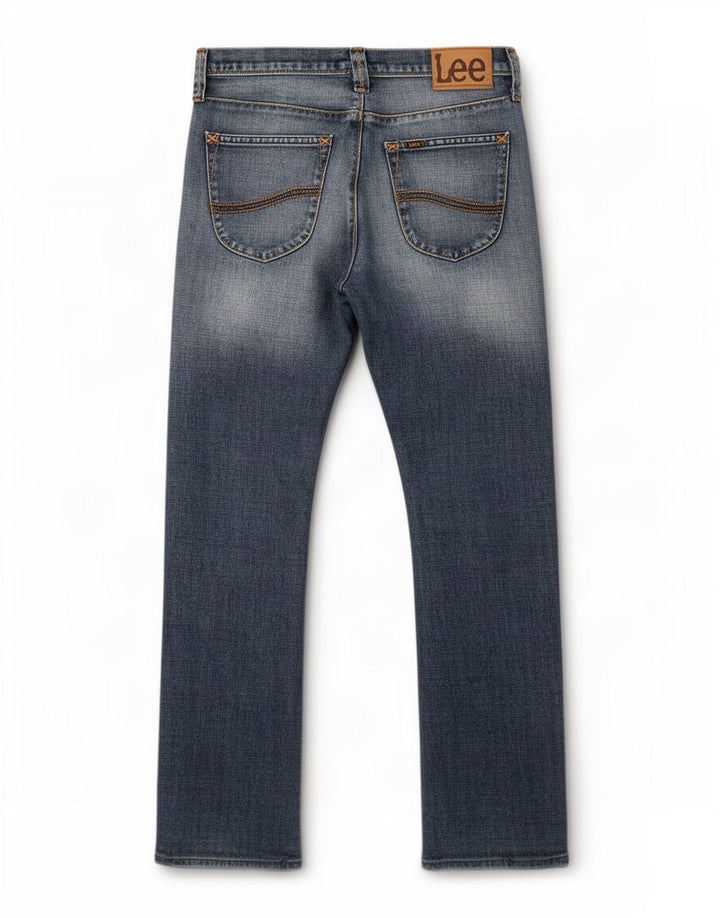 Jeans dritti da uomo Lee W32 L28 cotone blu
