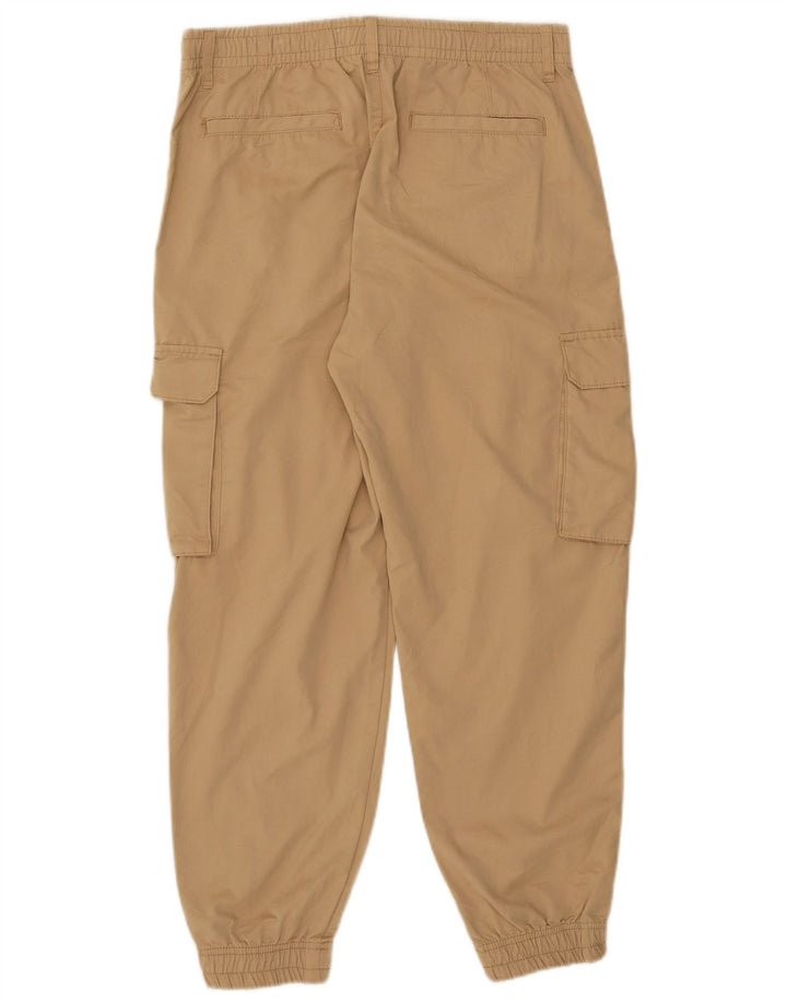 Pantaloni cargo da uomo Zara Crop Joggers medi W31 L25 Beige
